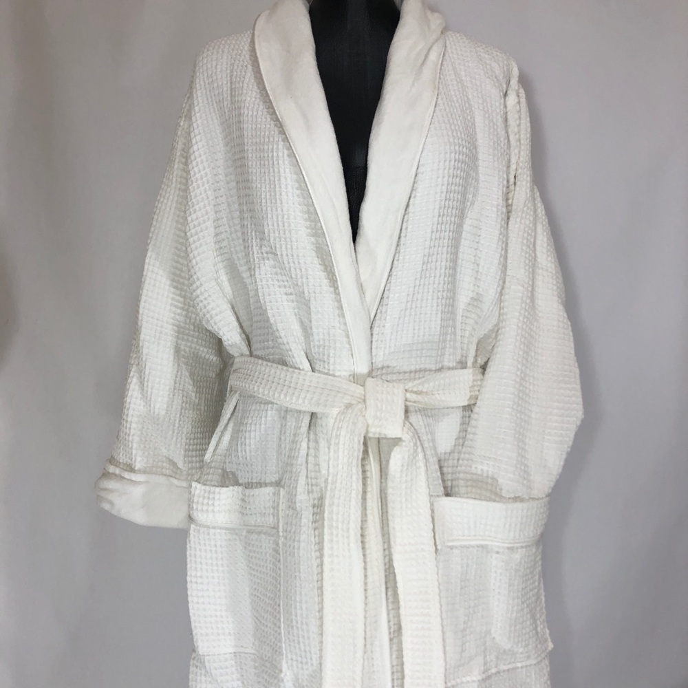 Waffle Terry Spa Robe Bath And Body Works Size S/M